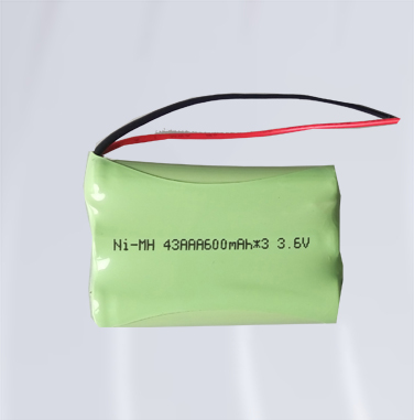 3.6V-600mAh NiMH battery